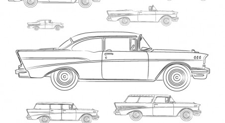 1957 Chevy Model Identification