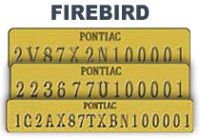 firebird vin decode